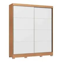 Guarda-Roupa Casal 2 Portas de Correr 4 Gavetas 100% MDF Castro Pontal 0920M