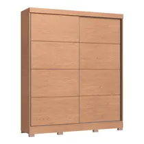 Guarda-Roupa Casal 2 Portas de Correr 4 Gavetas 100% MDF Castro Pontal 0920M