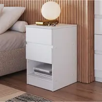 Mesa de Cabeceira 2 Gavetas Castro Aurora 5080A