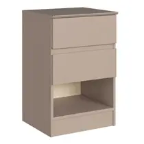 Mesa de Cabeceira 2 Gavetas Castro Aurora 5080A