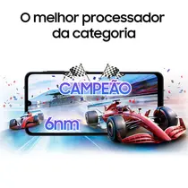 Smartphone Samsung Galaxy A07 4G 128GB 4GB RAM Câmera Dupla + Frontal 8MP Tela 6,7" - Preto