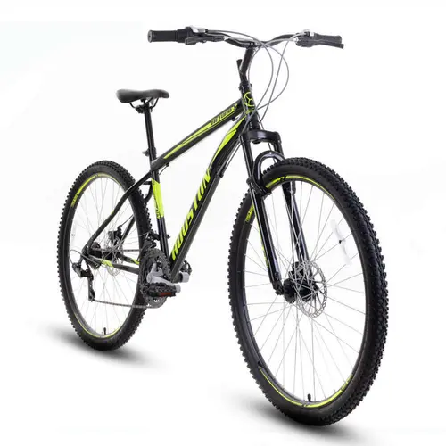 Bicicleta Aro 29 Houston Netuno Freio á Disco 21 Marchas - Preta
