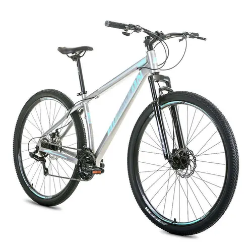 Bicicleta Aro 29 Houston Skyller Freio Disco Mecânico 21 Marchas - Inox