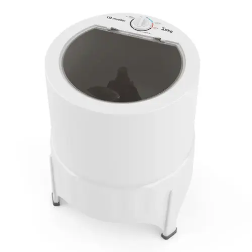 Lavadora de Roupas Mueller Plus 4,5Kg com 4 Programas de Lavagem Branco