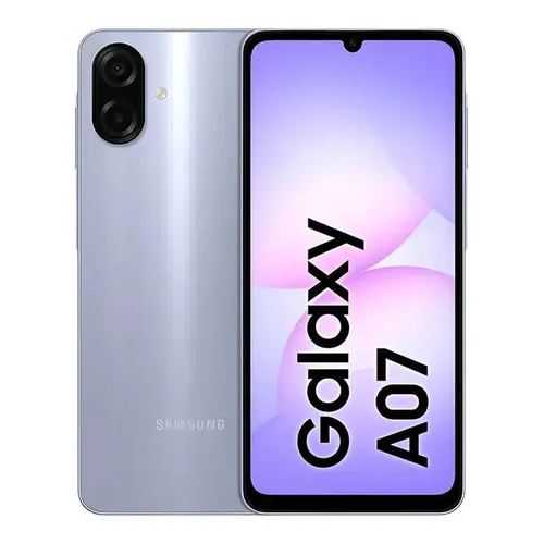 Smartphone Samsung Galaxy A07 4G 256GB 8GB RAM + 8GB RAM Plus Câmera Dupla + Frontal 8MP Tela 6,7" - Violeta
