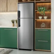 Geladeira Consul CRM44MK 377 Litros Duplex Frost Free Tecnologia Inverter Inox