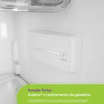 Geladeira Consul CRM44MK 377 Litros Duplex Frost Free Tecnologia Inverter Inox
