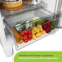 Geladeira Consul CRM44MB 377 Litros Duplex Frost Free Tecnologia Inverter Branco