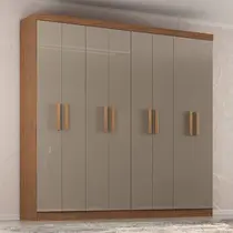 Guarda-Roupa Casal 8 Portas 2 Gavetas Atualle Petrópolis