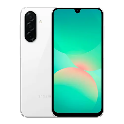 Smartphone Samsung Galaxy A26 5G 256GB 8GB RAM Câmera Tripla + Frontal 13MP Tela 6,7” - Branco