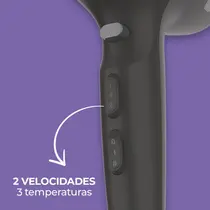 Secador de Cabelo Cadence Eleva SEC565 Chumbo