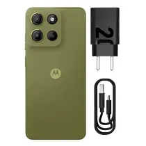 Smartphone Motorola Moto G15 4G 256GB 4GB RAM+8GB Ram Boost Câmera Dupla + Frontal 8MP Tela 6.7” - Verde