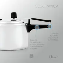 Panela de Pressão Panelux 4,5 Litros Aluminio