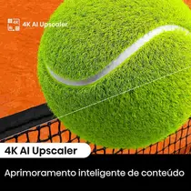 Smart TV 4K 65" Hisense DLED 65A6NV com Comando de Voz e Inteligência Artificial HDR 4 HDMI 2 USB