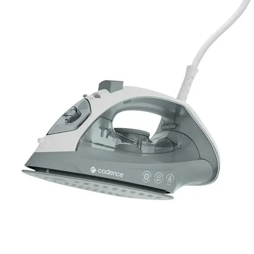 Ferro de Passar a Vapor Cadence 2 em 1 IRO215 Cinza/Branco