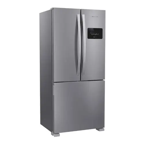 Geladeira Brastemp BRO85MK 559 Litros French Door Frost Free Safe Power Inox