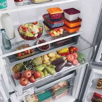 Geladeira Brastemp BRO85MK 559 Litros French Door Frost Free Safe Power Inox