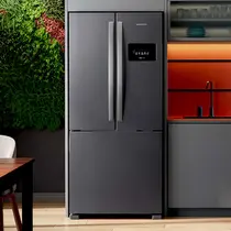 Geladeira Brastemp BRO85MK 559 Litros French Door Frost Free Safe Power Inox