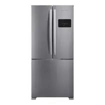 Geladeira Brastemp BRO85MK 559 Litros French Door Frost Free Safe Power Inox