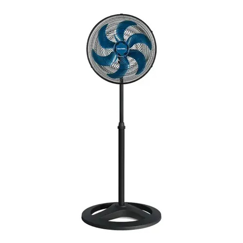 Ventilador de Coluna Ventisol Turbo 6 Pás 40cm Preto/Azul