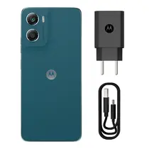 Smartphone Motorola Moto G06 4G 128GB 4GB RAM + 8GB Ram Boost Câmera Traseira 50MP + Frontal 8MP Tela 6,9” – Azul Marinho