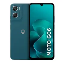 Smartphone Motorola Moto G06 4G 128GB 4GB RAM + 8GB Ram Boost Câmera Traseira 50MP + Frontal 8MP Tela 6,9” – Azul Marinho
