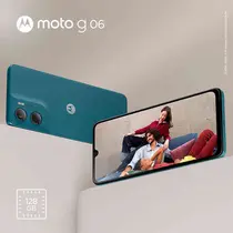 Smartphone Motorola Moto G06 4G 128GB 4GB RAM + 8GB Ram Boost Câmera Traseira 50MP + Frontal 8MP Tela 6,9” – Azul Marinho