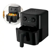 Fritadeira Air Fryer Elgin Quad Fry 4,2 Litros 1400W Preto