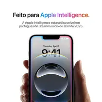 iPhone 16E Apple 128GB Câmera Dupla + Frontal 12MP  6,1” iOS 18 - Preto