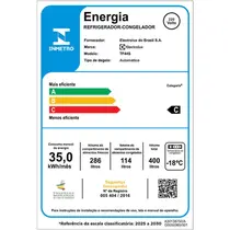 Geladeira Electrolux TF44S 400 Litros Duplex Frost Free AutoSense Inox