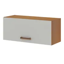 Armário Aéreo 70cm 1 Porta Basculante 100% MDF Genialflex Essência