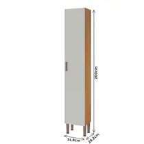Paneleiro 1 Porta 100% MDF Genialflex Essência