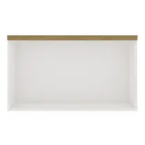 Armário Aéreo 80cm 1 Porta Basculante 100% MDF Genialflex Iluminata