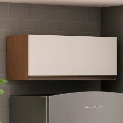 Armário Aéreo 70cm 1 Porta Basculante Genialflex Conecta