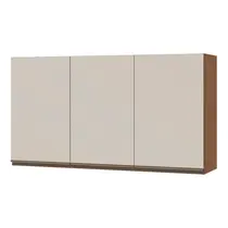 Armário Áereo 120cm 3 Portas Genialflex Conecta