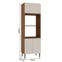 Torre Quente 3 Portas Genialflex Conecta