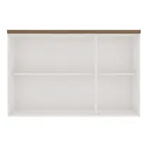 Armário Aéreo 120cm 3 Portas 100% MDF Genialflex Iluminata