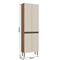 Paneleiro 4 Portas Genialflex Conecta