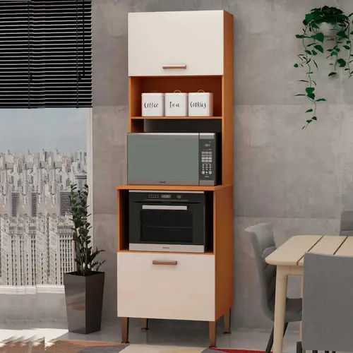 Torre Quente 2 Portas 100% MDF Genialflex Essência