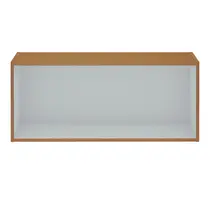 Armário Aéreo 70cm 1 Porta Basculante 100% MDF Genialflex Essência