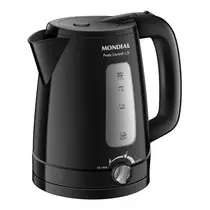 Chaleira Elétrica Mondial Pratic Control 1,7 Litros Preto