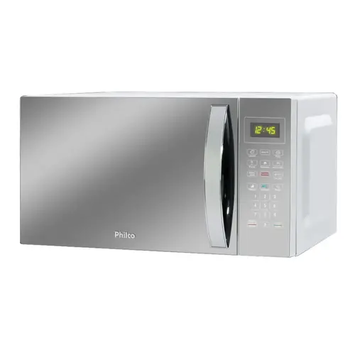 Micro-Ondas Espelhado Philco PMO30E 28 Litros Branco