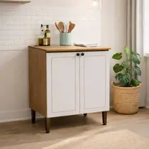 Balcão para Cooktop 2 Portas 100% MDF Genialflex Frizz