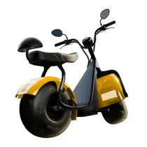 Scooter Elétrica TUI Mais 2 Lugares 1000w Autonomia 60km Amarelo