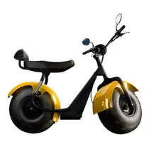 Scooter Elétrica TUI Mais 2 Lugares 1000w Autonomia 60km Amarelo