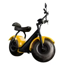 Scooter Elétrica TUI Mais 2 Lugares 1000w Autonomia 60km Amarelo