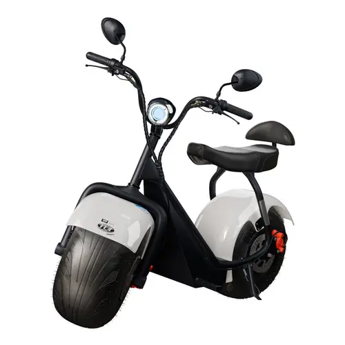 Scooter Elétrica TUI Mais 2 Lugares 1000w Autonomia 60km - Branco