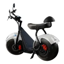 Scooter Elétrica TUI Mais 2 Lugares 1000w Autonomia 60km - Branco