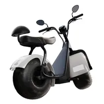 Scooter Elétrica TUI Mais 2 Lugares 1000w Autonomia 60km - Branco
