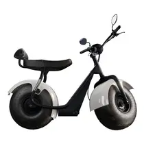 Scooter Elétrica TUI Mais 2 Lugares 1000w Autonomia 60km - Branco